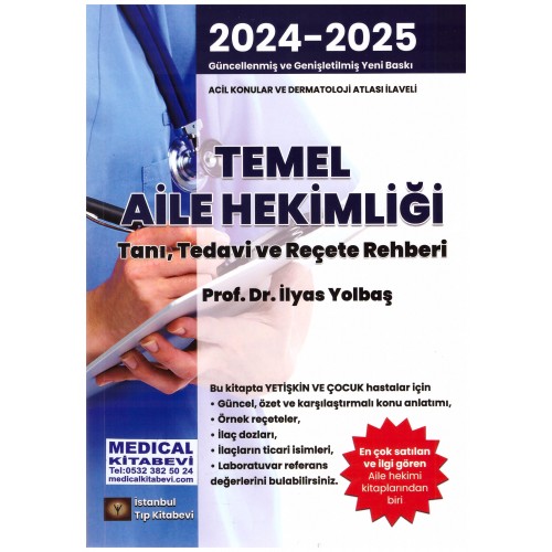 Temel Aile Hekimliği Tanı Tedavi ve Reçete Rehberi 2024-2025
